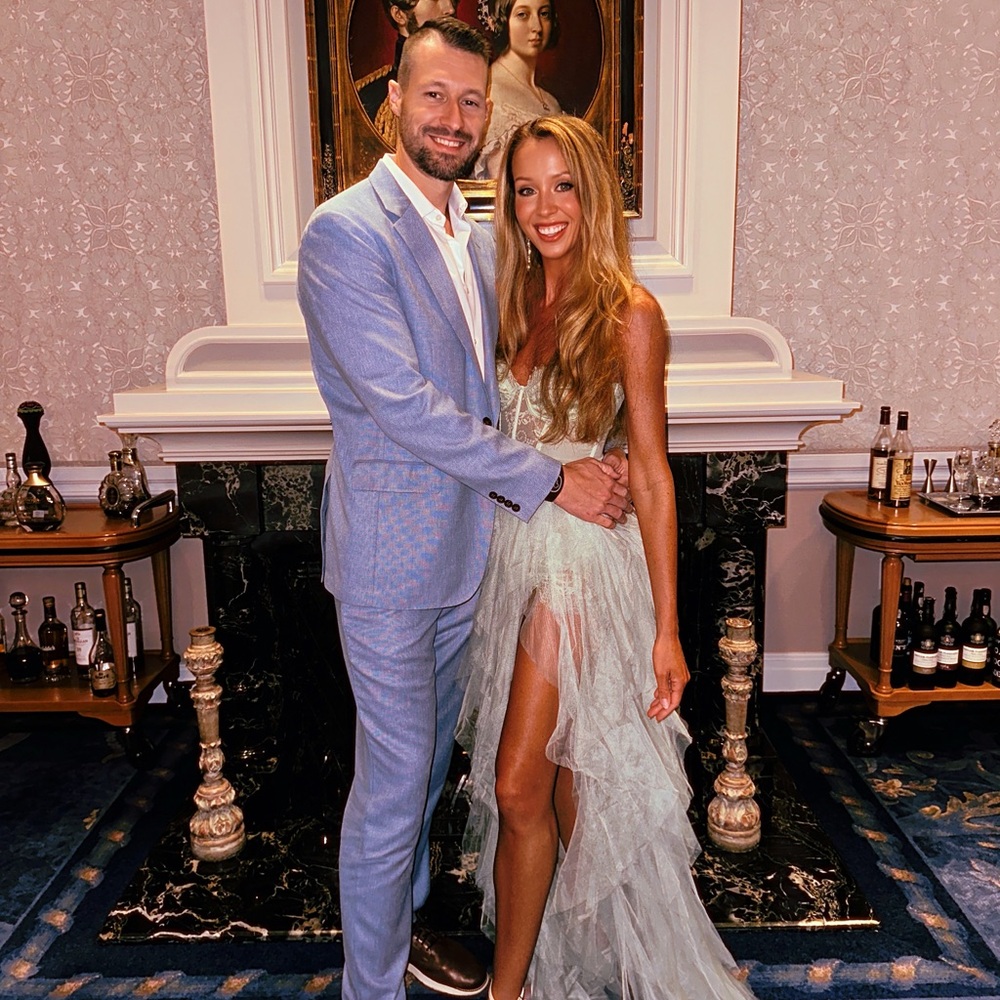 For Love & Lemons Bustier Gown